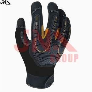 Gants de travail mécanicien Performance Protection contre les chocs TPR Poignée antidérapante Protection de sécurité sécurisée - Product Image 4