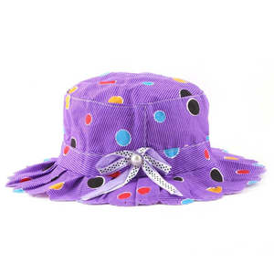 Girls <b>Floppy</b> <b>Hat</b> - Purple - Product Image 2