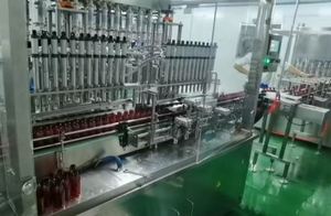 Empaquetadora automática de botellas de jarabe de polvo de plástico de alta precisión para bebidas Motor de engranajes Componentes PLC Nuevo - Product Image 4