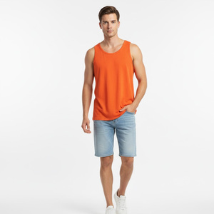 Men gym tank top OEM factory wholesale supplier custom made sleeveless workout <b>vest</b> fashion fitness training casual wear sporty - Product Image 6