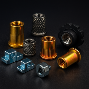 HX đinh tán hạt phẳng đầu Metric đinh tán hạt ren chèn <span class=keywords><strong>nutsert</strong></span> countersunk Đầu chia M5 M8 đinh tán hạt Sản xuất tại Trung Quốc - Product Image 3