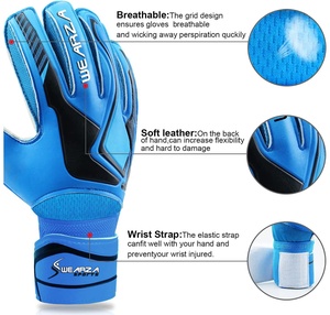 Gants de gardien de but de Football de sport pour enfants garçons enfants jeunes gants de gardien de Football avec poignées solides - Product Image 6