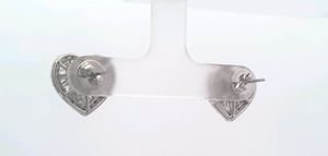 JEWELSPAARK Pendientes de Corazón con Diamantes Naturales Blancos y Azules de 1.75 Ct para Mujer, Plata de Ley 925, para Múltiples Ocasiones - Product Image 4