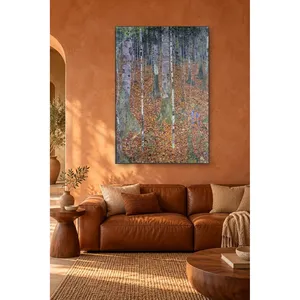 Impression sur toile Forêt de bouleaux de Fida Klimt - Product Image 4