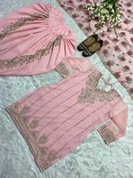 Meluncurkan pakaian pesta desainer baru terlihat atas, Dhoti Salwar dan Dupatta dengan bahan berkualitas tinggi dengan harga grosir