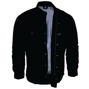 2025 Men Cotton Motorcycle <b>Flannel</b> Shirt Aramid Lined Safety Riding <b>Jacket</b> with Armor Pockets Black Motorbike Protective Gear - Product Image 4