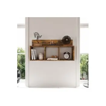 Attractive Design Wooden Wall Shelf with Unique Texture & Natural Finishing Available by Indian Exporter