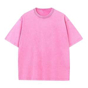 T-shirt Homme Grande Taille en Coton 100% 260gsm, Style Streetwear, Personnalisé avec Impression et Broderie, avec Strass - Product Image 2