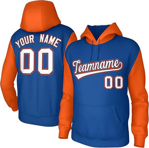 Sudadera con Capucha Oversize de Béisbol OEM ODM 2026, Bordada, con Nombre y Número del Equipo Personalizados, Impresión por Transferencia, 100% Algodón, Primavera - Product Image 5