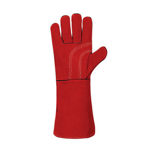 Meilleure vente Service OEM Gants de soudage en cuir imperméables de haute qualité Gants longs confortables à un prix - Product Image 2