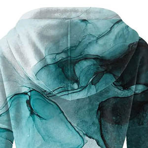 Sweat-shirt à capuche pour femme de haute qualité, conçu sur mesure, streetwear, vêtements d'hiver, logo frontal, sublimation, respirant, veste à capuche - Product Image 3