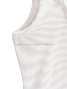 2025เสื้อแขนกุด2ชิ้นแบบลำลองเซ็กซี่ของผู้หญิงสำหรับฤดูร้อนพร้อมกระดุมลูกไม้ & ผ้าฝ้าย100% พู่ - Product Image 6