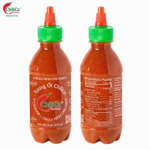 Vietnam Chilica Marca Hot Chili Sauce 255G Botella Signature Taste para Stir Fry Recetas y Deliciosas - Product Image 1