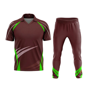 Maillot de cricket personnalisé 2026 avec logo d'équipe et nom, impression par sublimation, 100 % polyester, durable, vente en gros, uniforme de cricket - Product Image 5