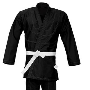 100% algodón Slim Fit Jiu Jitsu Gi uniformes para hombres y mujeres cómodo diseño de logotipo personalizado MMA ropa de artes marciales ropa deportiva - Product Image 5