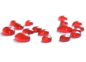 Cabujón calibrado de pera de ónix rojo Cabujón de piedras preciosas sueltas Parte posterior plana para la fabricación de joyas 5X3 MM a 20X15 MM Ágata roja y Aqeeq. - Product Image 6