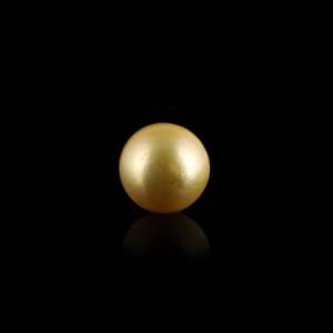 Perle d'eau douce naturelle Golden Pearl-8.6 carats, blanche/rose/dorée, forme pomme de terre, style bijoux tendance - Product Image 1