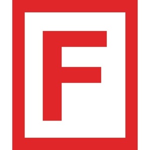 Organisateur de placard en aluminium EDI F12, carré décalé, 9 mm, résistant au feu, avec poignée à levier, pièce à percer 1300/2133 - Product Image 4