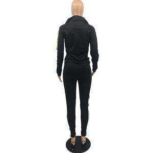 Survêtement à capuche pour homme, ensemble de jogging avec veste et pantalon de survêtement, deux pièces - Product Image 2