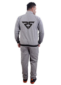 Tracksuits And Hoodie Set Jogger Light Grey Cotton <b>Jogging</b> <b>Suits</b> Track Sweat <b>Suits</b> Custom Tracksuits unisex soccer training set - Product Image 3
