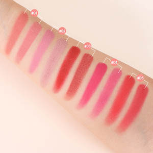 Cream + Powder Blush Pigmented <strong>Makeup</strong> Blush Private Label Lip and Cheek Blush Palette - Product Image 5