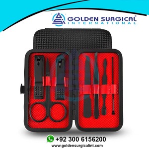 Juego de 7 Piezas de Cortaúñas de Moda, Pedicura y Manicura, Tijeras de Acero Inoxidable, Pinzas, Cuchara para Oídos, Herramientas de Belleza para Uñas - Product Image 2