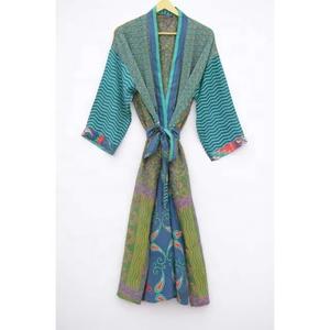 Robes Kimono en soie grande taille, Robe de bain avec ceinture réglable, cadeaux de demoiselle d'honneur pour femmes, Robe de plage - Product Image 5