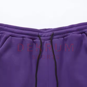 Conjunto Deportivo de Invierno para Hombre con Capucha, Diseño Sólido, Cintura Elástica, Manga Larga, 100% Algodón, Color y Logotipo Personalizables - Product Image 5