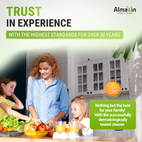 AlmaWin Export Groente- en Fruitreiniger 500ml Voor het reinigen van gladde vruchten Biologisch reinigingsmiddel Baby