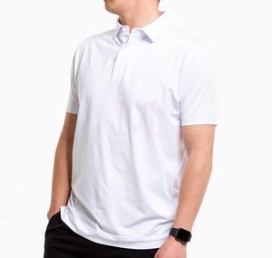 Vente en gros 2025 personnalisé polo de golf pour hommes haute qualité évacuation de l'humidité polyester à manches courtes polo chemise à boutons - Product Image 5