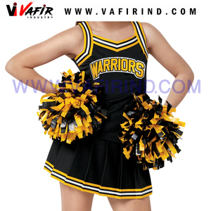 Costume de pom-pom girl pour femmes personnalisé uniforme robe sexy pour filles pour les sports des jeunes en spandex et coton - Product Image 4