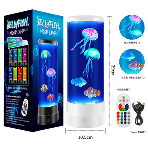 Lámpara Nocturna LED de Medusa Grande, Multicolor, con Control Remoto, para Decoración del Hogar, Diseño Moderno - Product Image 6