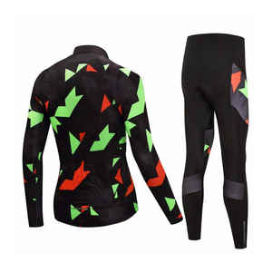 Conjuntos de Jersey de Ciclismo Unisex de Alta Calidad, Súper Ligeros, Transpirables, de Secado Rápido, Uniformes Cómodos de Manga Corta, 100% Poliéster - Product Image 3