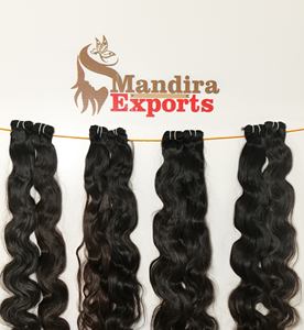 100% brut cambodgien Temple vierge cheveux humains femme Bodywave faisceaux en couleur noire Extensions de Style vague naturelle - Product Image 3