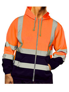 Chaleco de Seguridad de Alta Visibilidad para Hombre, Reflectante, Talla Grande, para Ciclismo - Product Image 6