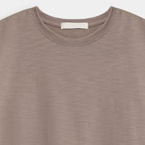 เสื้อยืดครอปสตรีเสื้อตัวสั้นทรงครอปไซส์ใหญ่พิเศษ - Product Image 5