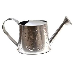 Jardin Décoré Acier Galvanisé Vintage Pas Cher Prix Usine Métal Arrosoir De Grossiste Indien - Product Image 6