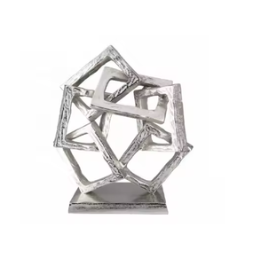 Esculturas de vajilla de Metal de diseño moderno de tendencia superior, decoración independiente para el hogar, oficina y estante de Hotel, la mejor calidad - Product Image 4