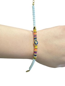 DAFNI BIG PAZAR Bracelet Bohème Perlé en Pierres Naturelles et Alliage Métallique Précieux Fait Main Unisexe Cadeau Fête des Mères Saint-Valentin - Product Image 1
