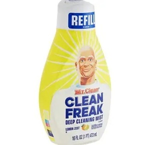 Spray nettoyant multi-surfaces Mr. Clean Clean Freak, kit de démarrage et recharge pour un nettoyage en profondeur, parfum zeste de citron, 64 fl oz - Product Image 6