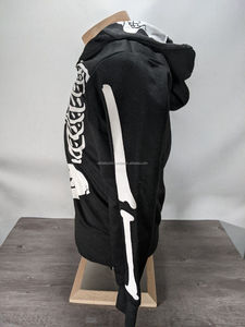 Ustom-Sudadera con capucha de cara completa para mujer, prenda deportiva con diseño de calavera - Product Image 3