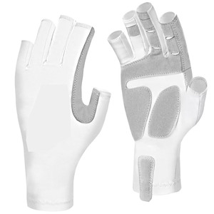 Gants de pêche antidérapants à quantité minimale de commande bas confortables Gants de pêche imprimés avec logo personnalisé Respirant - Product Image 3