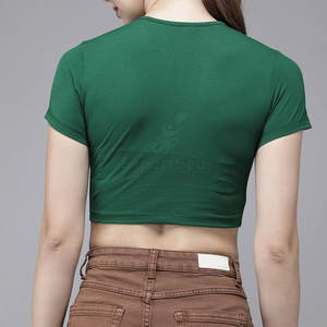 Meilleure vente à l'extérieur pour femmes, crop top, vêtements à la mode, crop top durable pour femmes, fabriqué au Pakistan - Product Image 2