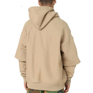 Sweats à capuche délavés à l'acide double couche entièrement personnalisés pour hommes, matériau de qualité supérieure, sweats à capuche double couche pour l'hiver - Product Image 2