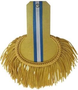 Charreteras bordadas personalizadas de alta calidad, demanda OEM para tablero de hombro uniforme/accesorio de almohadilla para uniformes - Product Image 4