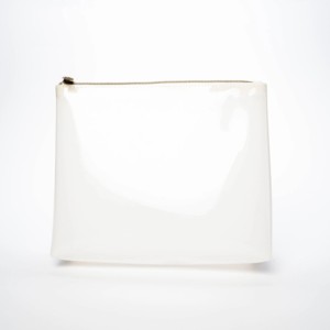 Elegante bolsa de maquillaje transparente de PVC TPU con cierre de cremallera Ideal para viajes y almacenamiento - Product Image 1
