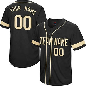 Camiseta de béisbol personalizada para hombre, nueva llegada, ropa deportiva con sublimación, transferencia de calor, nombre y números, ropa de equipo OEM - Product Image 3