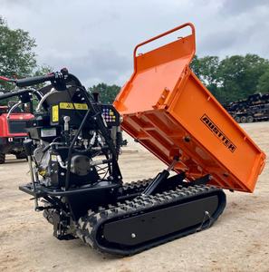 2024 clean Track Dump Cart Mini Tracked Dumper Hydraulic Dump Construction Equipment - Product Image 1