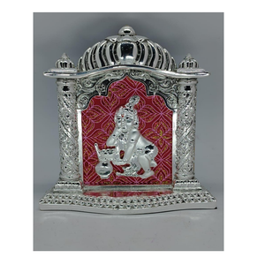 Shera Wali Mata ไอดอลคู่บารมีสำหรับตกแต่งบ้านวัดภาพถึงพลังอันศักดิ์สิทธิ์ของรูปปั้นทางศาสนาในอุดมคติของเทพธิดาฮินดู - Product Image 4