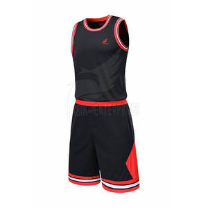 Ensemble d'uniformes de basketball professionnels pour adultes de haute qualité, personnalisables, séchage rapide, vêtements de sport confortables et respirants sans manches - Product Image 1